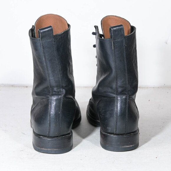 Frye 3478815 Veronica Combat Moto Boots in Black - 7 - Picture 5 of 7